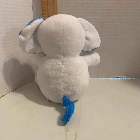 Elephant Plush Stuffed Animal Toy Tooth Holder Pocket RMS International 6" - Picture 7 of 7